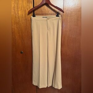 Lauren Ralph Lauren Women's wide leg Dress Pants Tan size 2